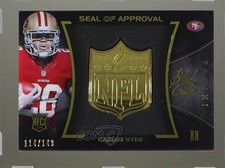 2014 Panini Black Gold NFL Seal of Approval 114/149 Carlos Hyde #SOA-3 0af