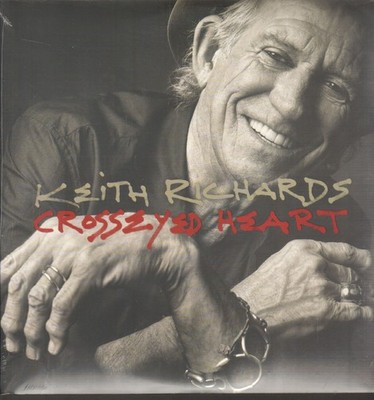 KEITH RICHARDS-2-LP- CROSSEYED HEART- VIRGIN- FOC- 2015- SEALED-NEU-OVP !