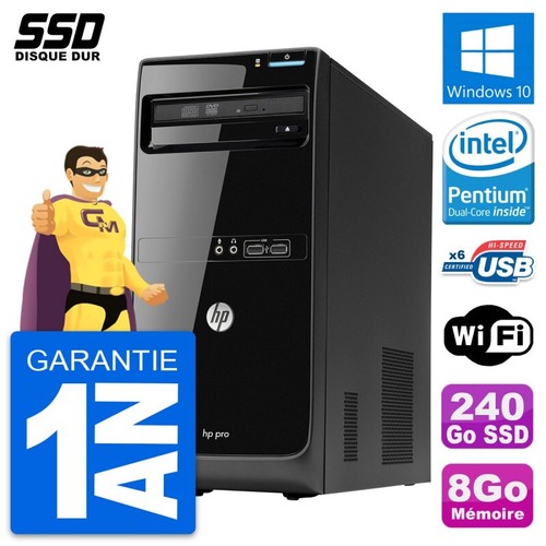 Unité centrale Dell Optiplex 7010 Desktop - Noir - Intel Pentium G2020 2.90 GHz - RAM 8 Go - HDD 2To