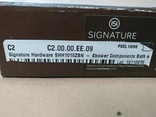 Signature Hardware SHH1010ZBN 60-in (60") Metal Shower Hose in Brushed Nickel