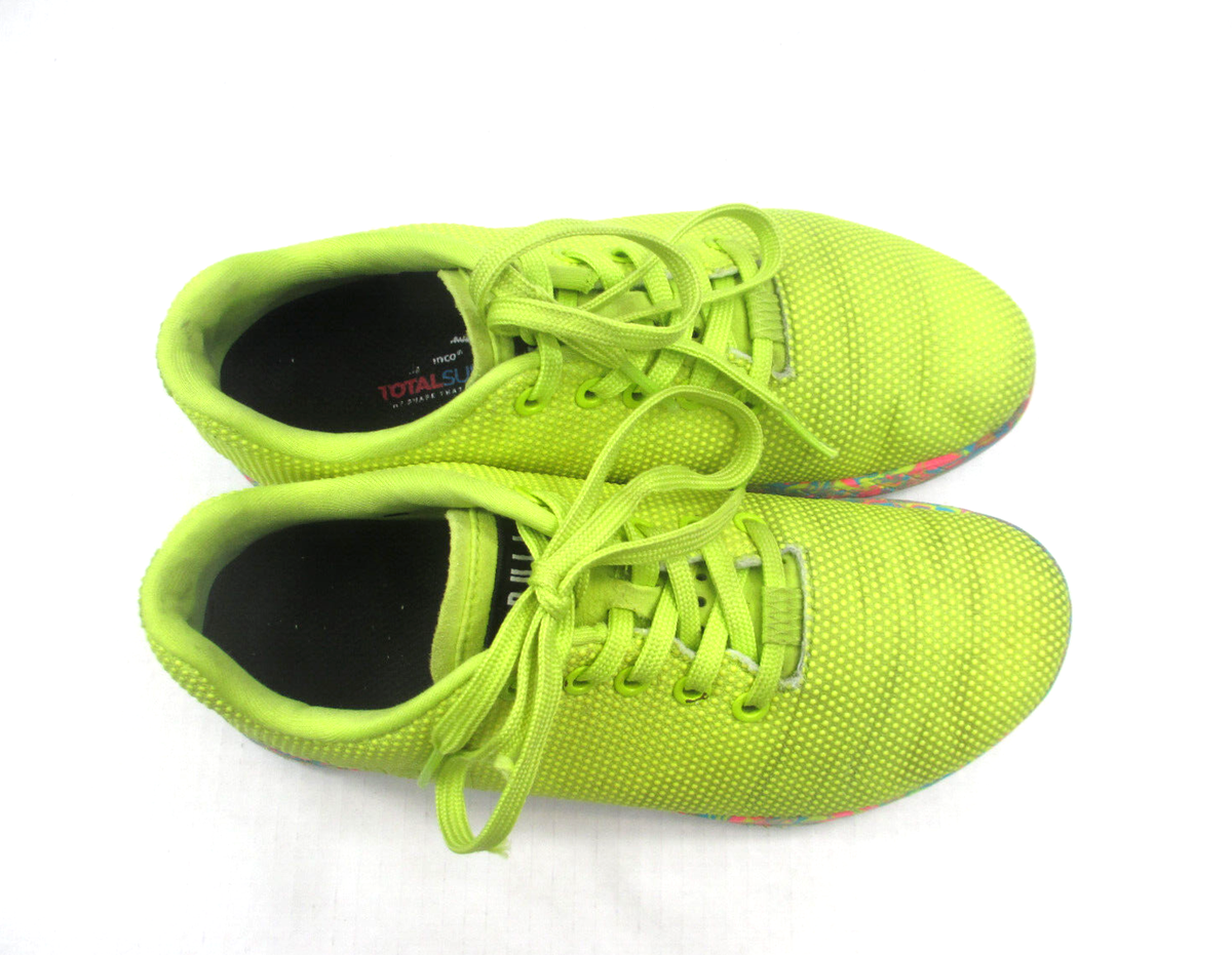 Nobull Unisex Men\'s 8.5 /Women\'s 10 Yellow Swirl Neon Glitch Trainer SuperFabric m60515510210_1.jpg?1719612371 main image 4