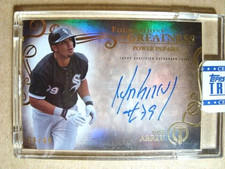 2015 Jose Abreu Topps Tribute Foundation of Greatness Autograph /89 🔥🔥 SEALED