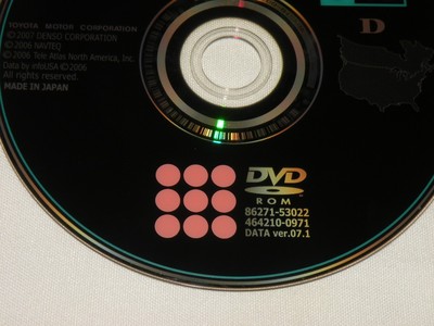 （mami）SMAP LIVEDVD TOYOTA LEXUS NAVIGATION DVD CD DISC U32 NAVAGATION DISK OEM GPS