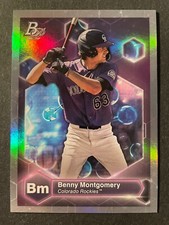 Benny MONTGOMERY 2022 Topps Bowman Platinum Baseball Precious Elements #PE-6
