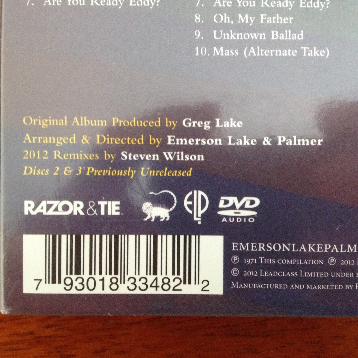 Tarkus [Deluxe Edition] [Box] by Emerson, Lake & Palmer (CD, Sep