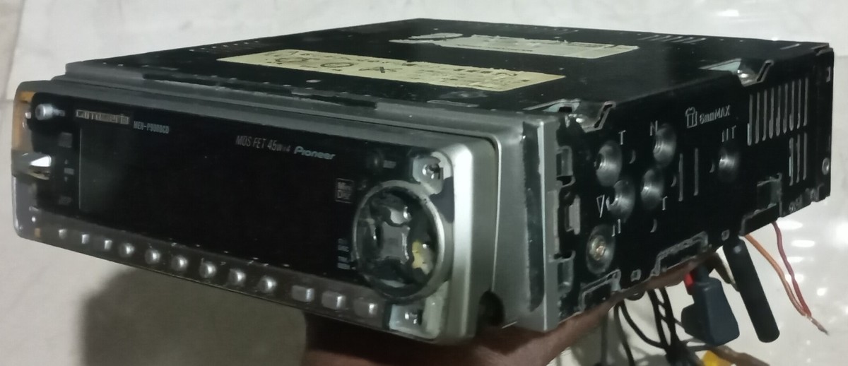 Carrozzeria Meh-P9000Cd Cd Md Player Deck Car Audio 1Din Old