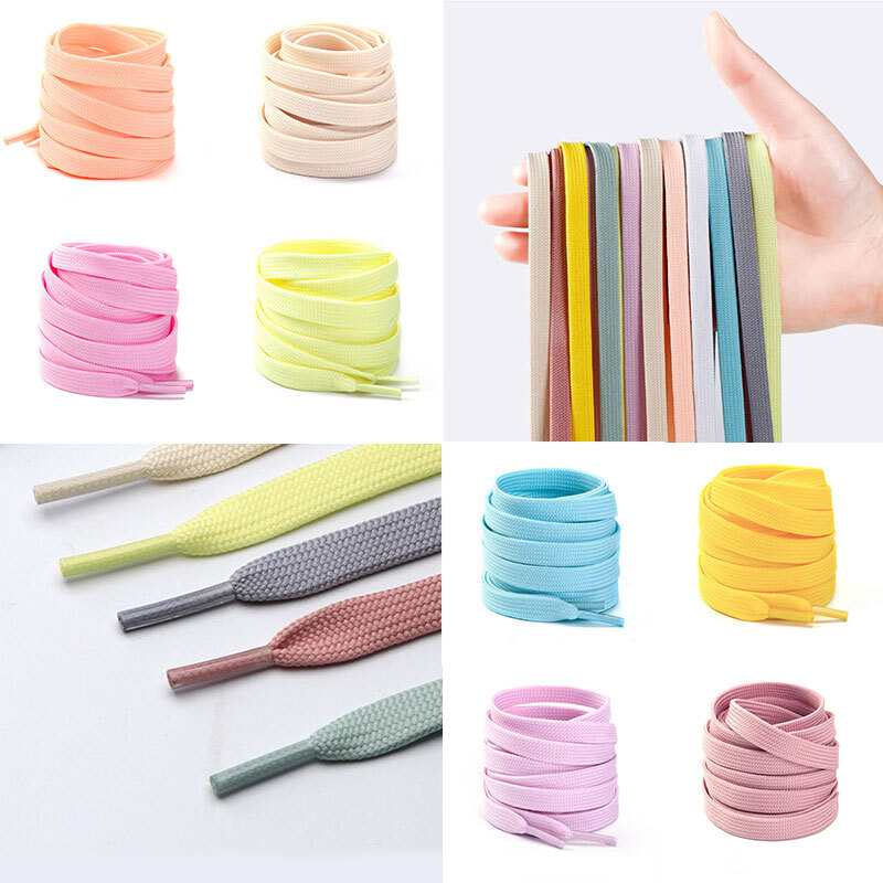 APL 1 paio di lacci piatti spessi per sneakers scarpe da basket punta 