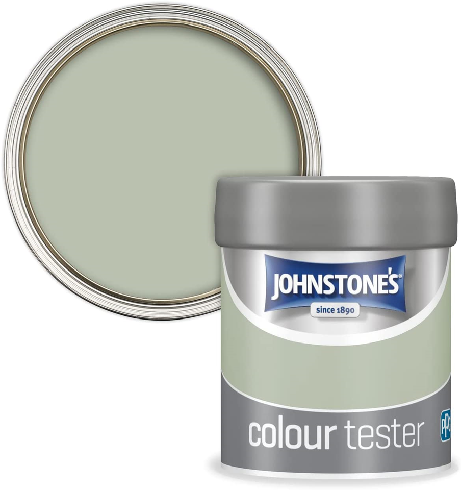 Johnstone's Paint Tester Pots Wall & Ceiling Paint Natural Sage
