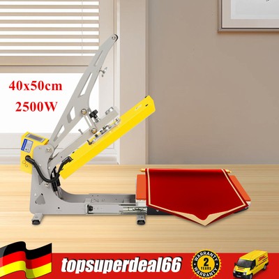 Auto Hitzepresse Heißpresse 40x50cm T-Shirtpresse Heat Press Transferpresse DHL