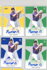 2020 Leaf Perfect Game Auto Four card lot Renzo Gonzalez