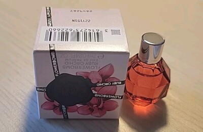 Viktor & Rolf Flowerbomb Ruby Orchid Mini Eau De Parfum 7ml/0.24oz. New In Box