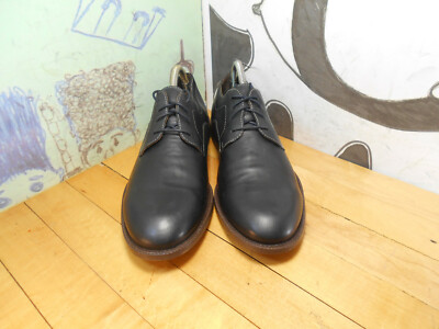 Johnston & Murphy Black Oxfords in Size 11M Mens Johnston & Murphy Black Leather Lace Up Loafers Size  main image 4