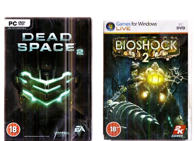 DEAD SPACE 2 & BIOSHOCK 2. ZWEI HERVORRAGENDE SHOOTER FÜR DEN PC. BRANDNEU & VERSIEGELT!