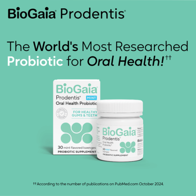 BioGaia Prodentis 30包 BioGaia Prodentis Lozenges 30 each - Mint Flavored - for Gums and