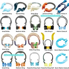 22 Types Dental Sectional Matrice System Matrix Bands Clamp/Ring Fit Garrison V3