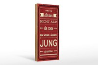 Holzschild Spruch 27X10 Cm Ich Bin Nicht Alt Schild
