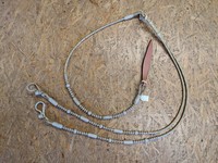 Romals Romel Romal Reins Kalifornische Geflochtene Western ZüGel Neu Original