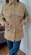 Vintage Christian Dior New Blazer Jacket Coat Corduroy Beige Size M L