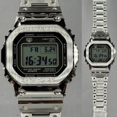 Casio G-SHOCK GMW-B5000D-1JF Radio Solar Watch Silver 889232187662