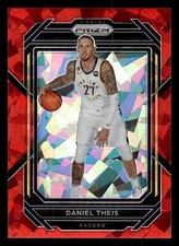 2022-23 Panini Prizm Daniel Theis Red Cracked Ice #106