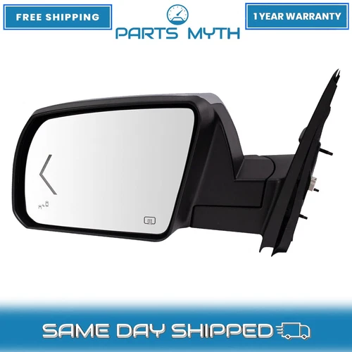 New Power Fold Heat Signal Memory Chrome Mirror LH Driver For 2014-18 Toyota
