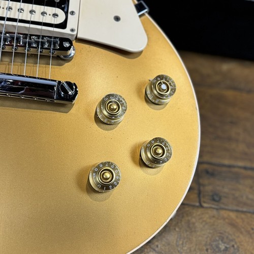 Gibson Limited Edition Les Paul Traditional 1960 Satin Gold Top 2011 Guitar - Picture 3 of 11