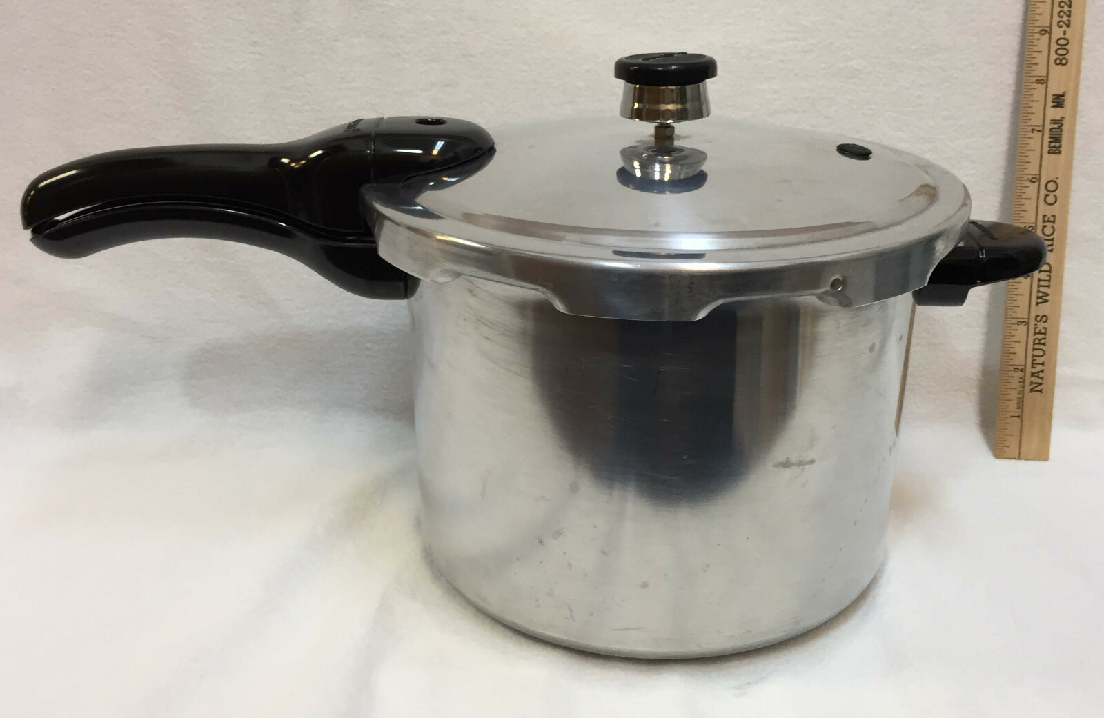 Presto 6 Quart Aluminum Clamp Lid 0126408 Instructions Box