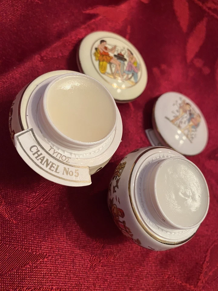Perfume en Cerámica T. Coco Sólido Perfume Botella Baratija Tarro Chanel Nº 5 Foto 4 de 4