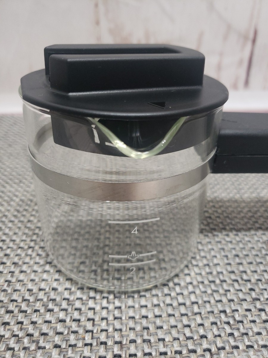 DeLonghi BC0320T Black Espresso Carafe Glass Pot Original Part