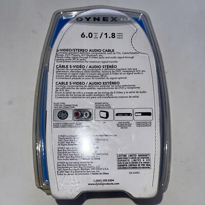 Dynex 6.0 Foot Video Cord | eBay