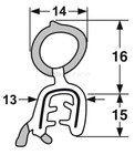 <!--F#f_0-->Pinchweld Boot Seal Medium 66-006 - Sold Per Mtr<!--F/-->