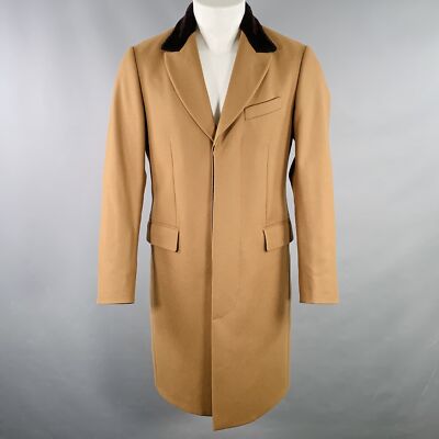PAUL SMITH Größe 38 Hellbraun Wolle Kaschmir Mantel