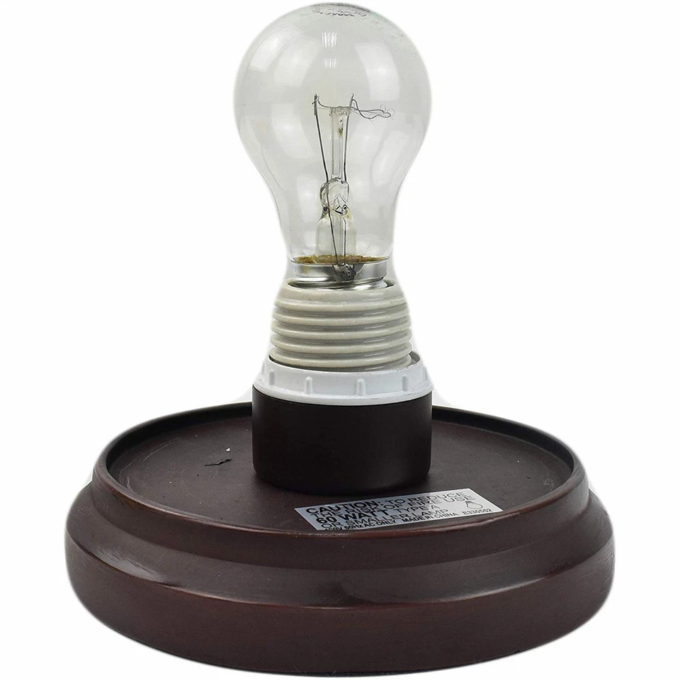 Lámpara de acento de vitrales de 11" verde y rojo hojas y bayas Foto 4 de 4