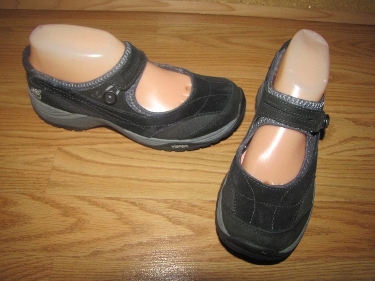 Timberland Black Suede Mary Jane Flats 7.5M eBay