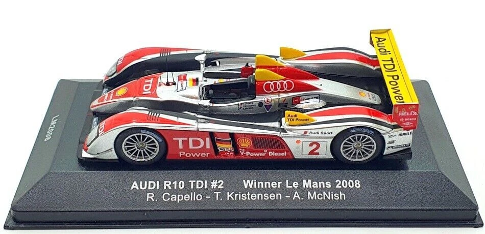 IXOMODELS - AUDI R10 TDI #2 Sieger 24h von Le Mans 2008 R.CAPELLO / T.KRISTEN... — 第 4/4 张图片