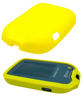 SEWAS DIABETIC CARE Schutzhülle Freestyle Libre 3 Anti Rutsch Gelb