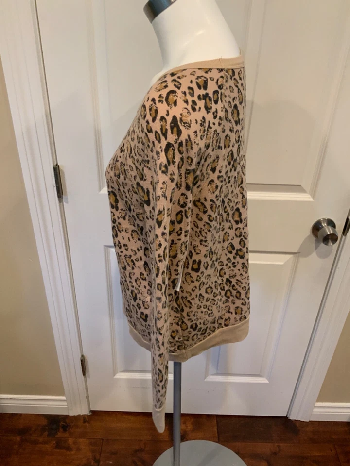 Sudadera Joie Tan Estampado Leopardo, Talla Pequeña Foto 3 de 4