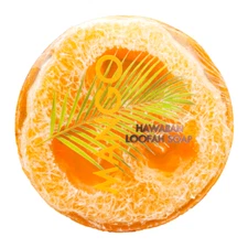 Maui Soap Co Loofah Soap – Mango with Sea Salt & Kukui Oil 