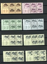 Australia QE2 Famous Australians Booklet Panes 1968-1970 & 1972 FU