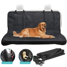 Dog Car Seat Cover for Pets 600D Waterproof Back Seat Covers for Cars and SUVs