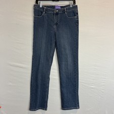 Mint Girl Jeans 16Plus 31x28 Blue Denim Comfy Stretch Girls Fancy Pockets Zipper