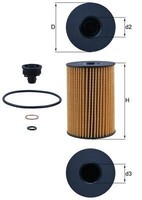 Mahle ÖLfilter Ø75,2Mm FüR Alpina B7 B5 BMW 6 7 X6 X5 5 B6 ROLLS-ROYCE Wraith