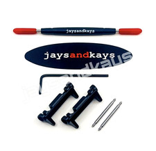 JaysAndKays  Metal Adapters Kit for Casio GShock GBD200 and 22mm Straps GBD-200