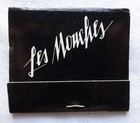 Vintage Matchbook, Les Mouches, Disco / Cabaret Nightclub, New York, Gay, LGBTQ — photo 1