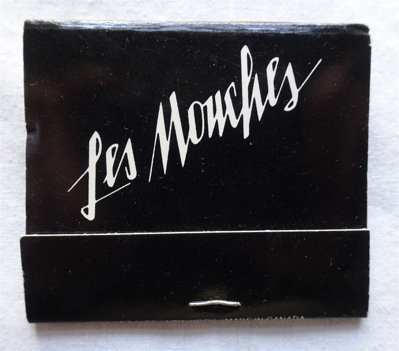 Vintage Matchbook, Les Mouches, Disco / Cabaret Nightclub, New York, Gay, LGBTQ