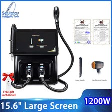 2 in 1 808nm Diode Laser Hair Removal Pico Nd Yag Laser Tattoo Removal Machine