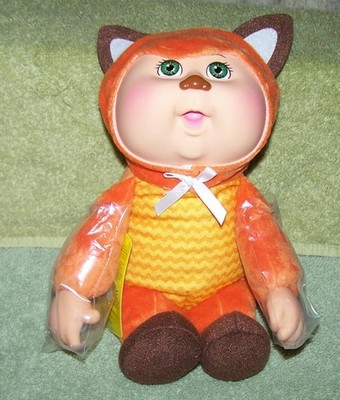 Cabbage Patch Kids Collectible Cuties Woodland Friends Beau Fox 9.5'' NWT