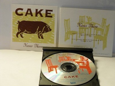 Cake -  Never There Promotional ONLY CD Single - CAPCP-20 ** Free Shipping**