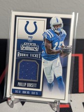 2015 Panini Contenders - Rookie Ticket Swatches Phillip Dorsett #RTS-PD Ball in