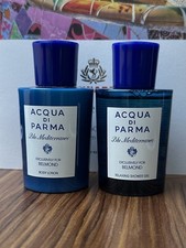 Image of Acqua Di Parma Blu Mediterraneo Shower Gel 75ml & Body Lotion 75ml, New